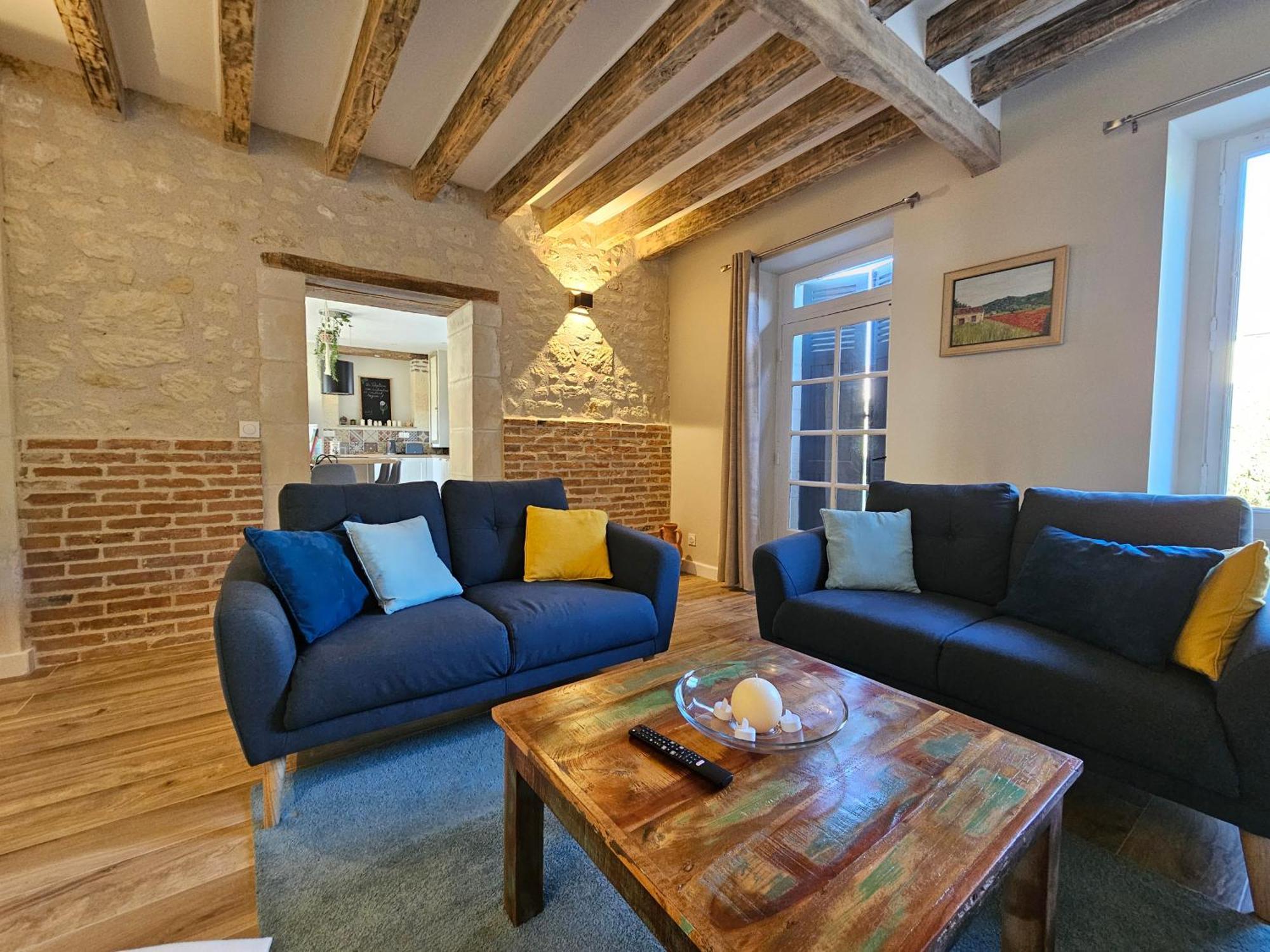Les Peupliers Villa Noyers-sur-Cher Luaran gambar